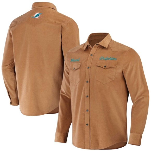 Darius Rucker x NFL Miami Dolphins shirt size L - Picture 1 of 7